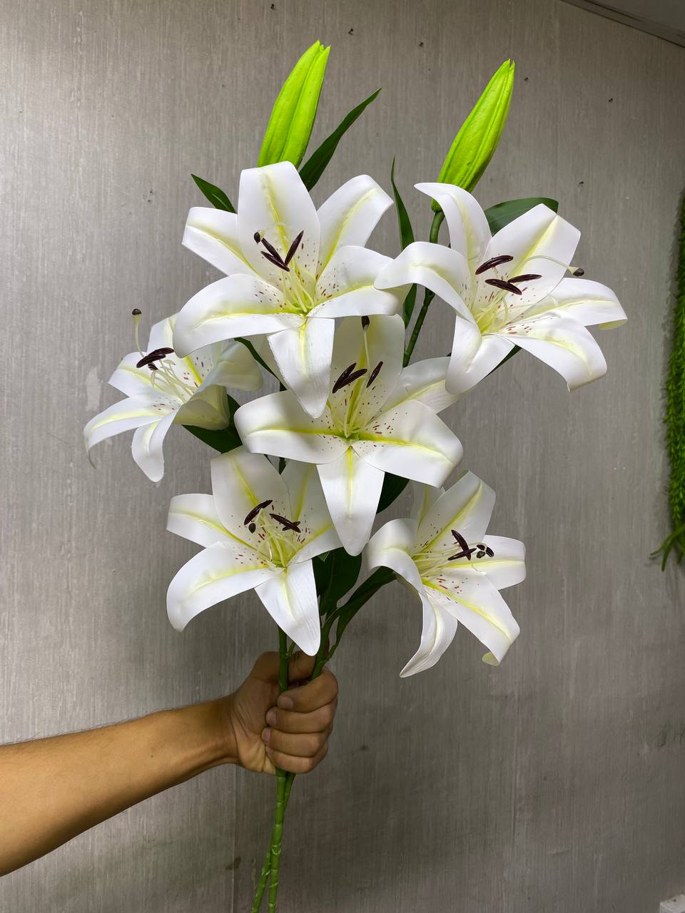 گل لیلیوم مصنوعی لمسی درجه یک